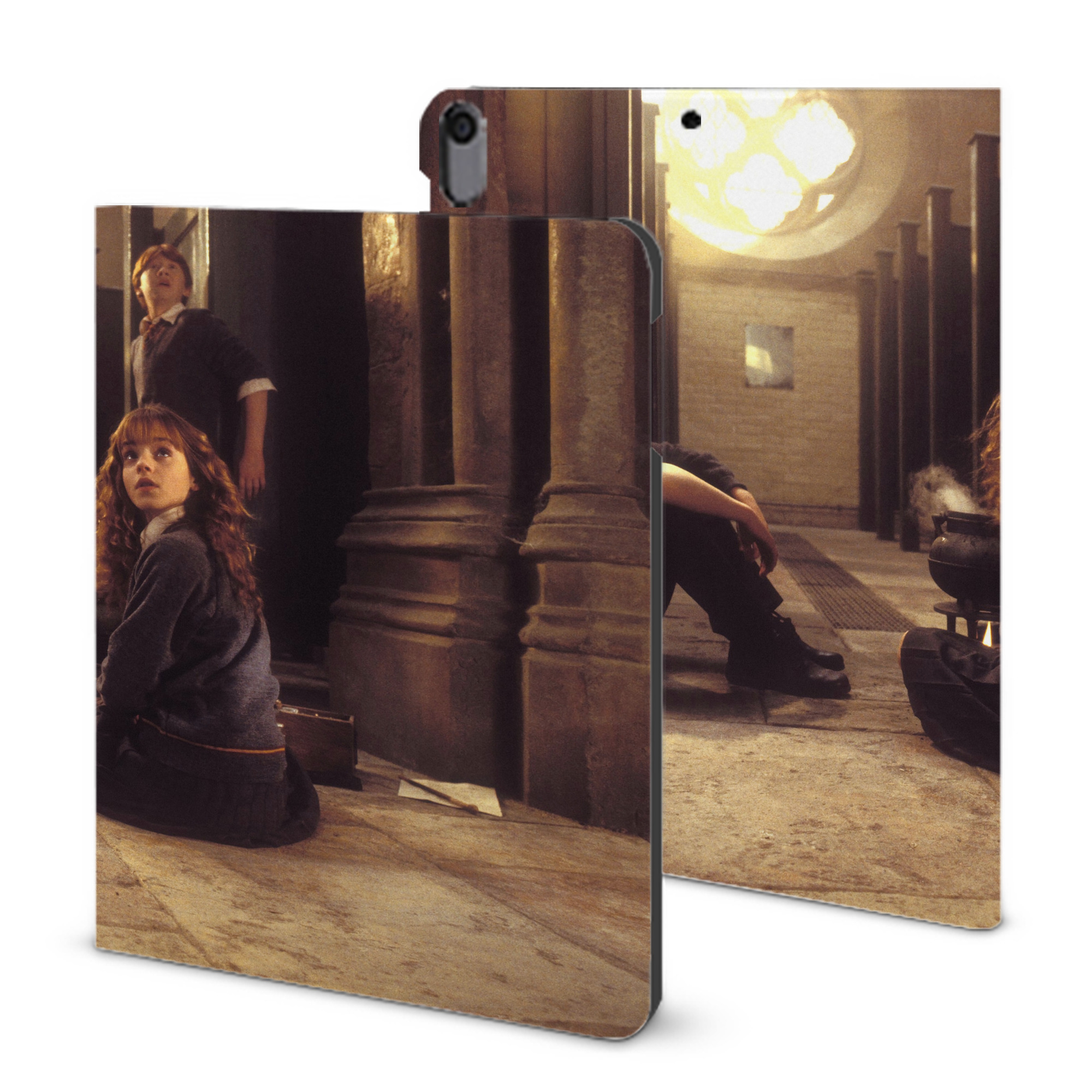 （画像用） Harry Potter ハリー・ポッターシリーズ IPad ケース ブック型 PUレザー TPU 耐衝撃 軽量 薄型 ペン収納なし 全面保護 IPad 各モデル対応